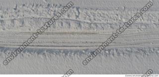 Photo Texture of Snowy Road 0007